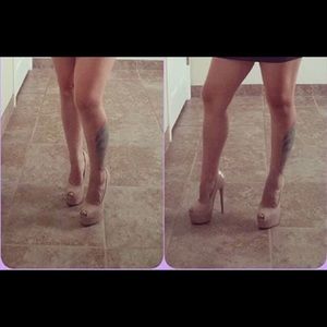 Nude heels